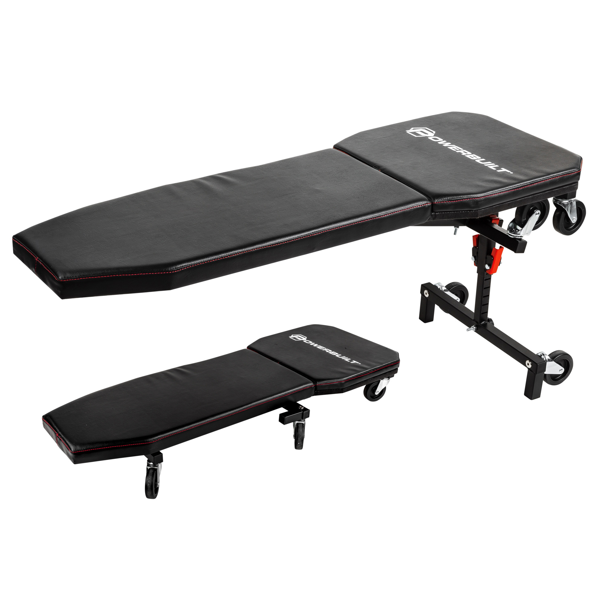 Powerbuilt, 3-in-1 Under Dash Creeper / Kneeling Pad, Model # 941893ECE